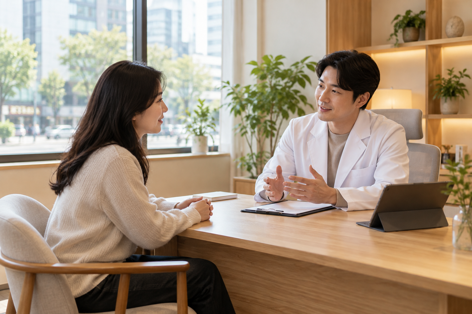 안산 교통사고 한의원 — 교통사고 후 상담 준비에 관한 AI 설명용 이미지